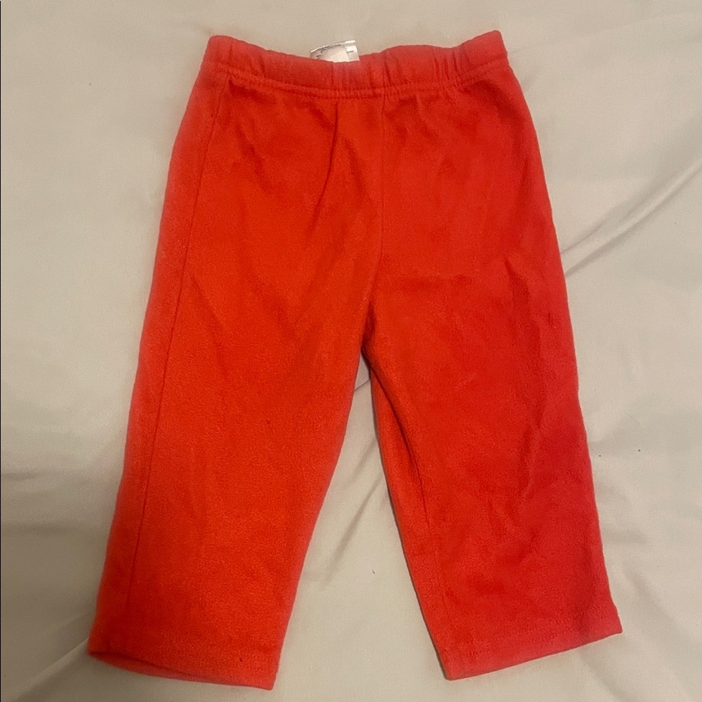 Source Unknown Bright Red Kids Joggers